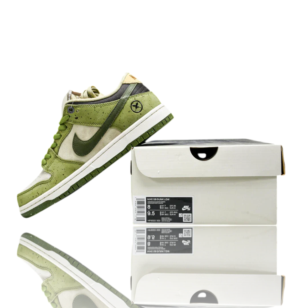 Yuto Horigome x SB Dnk Low 'Asparagus'