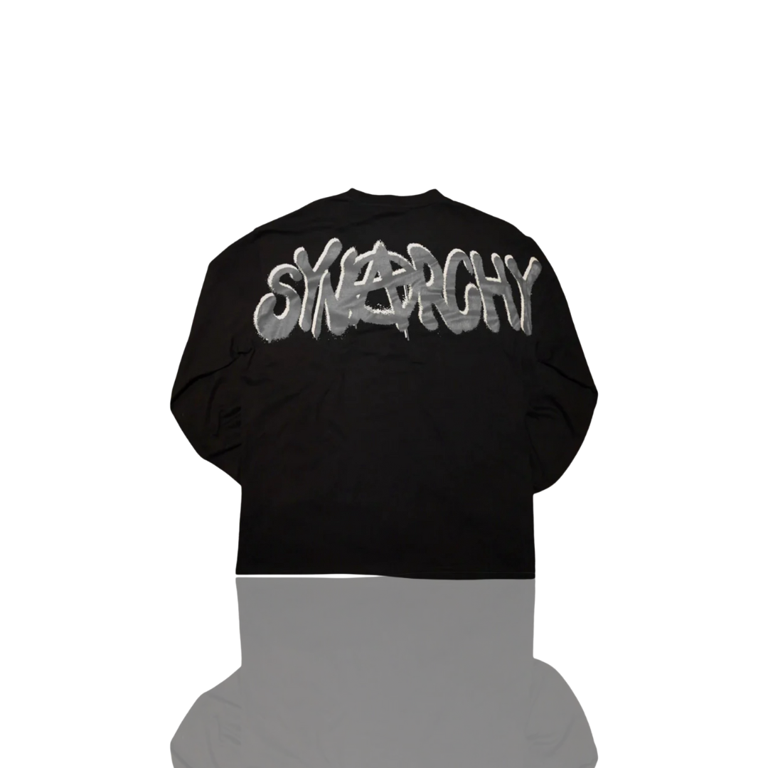 Black Syna Long Sleeve Tee