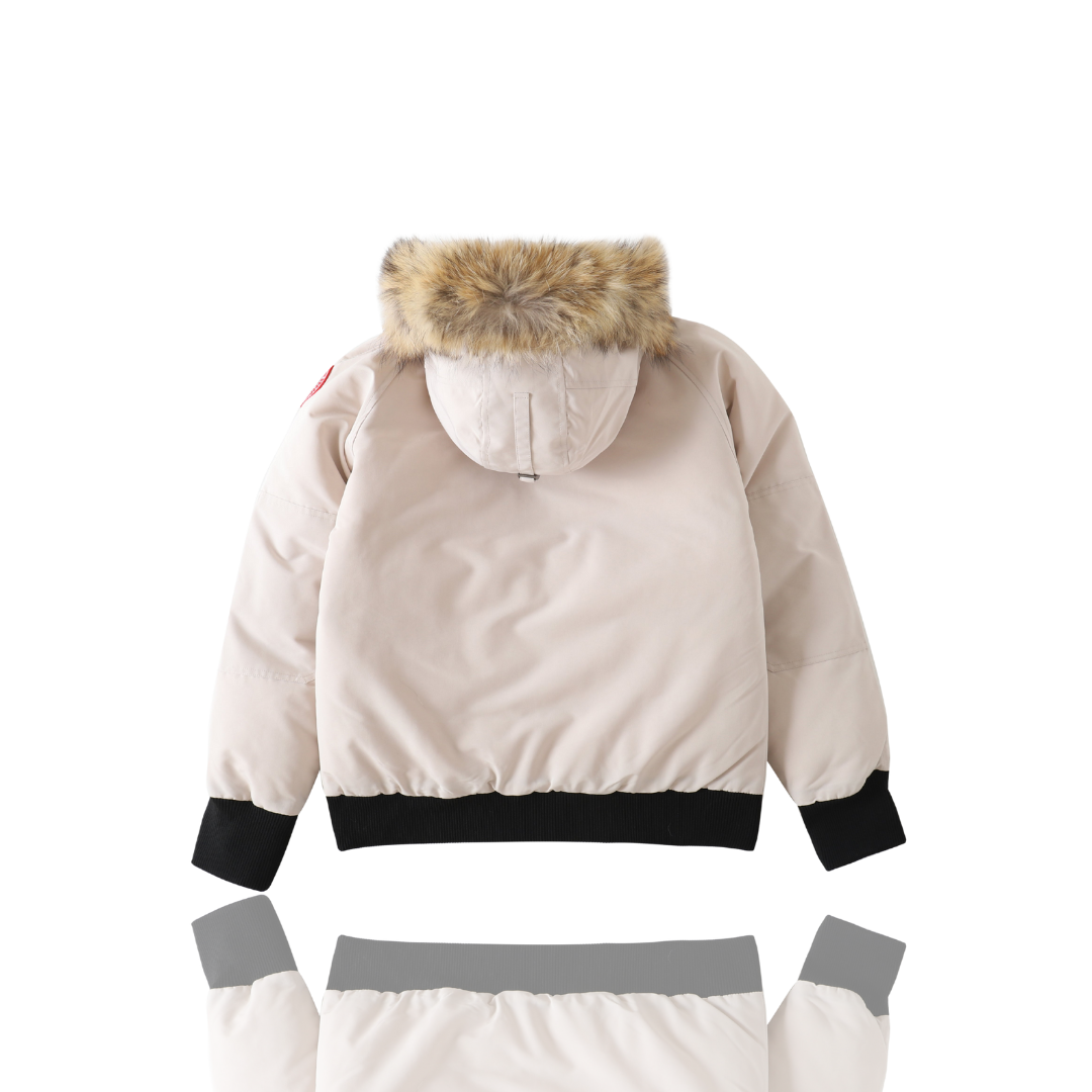 Canada Goose Beige Chilliwack Bomber Jacket