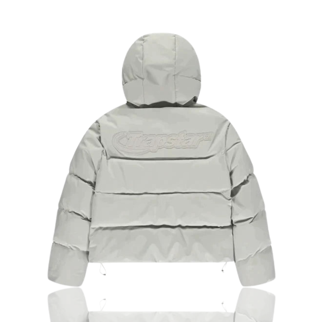 Trapstar LIGHT GREY HYPERDRIVE TECHNICAL PUFFER JACKET