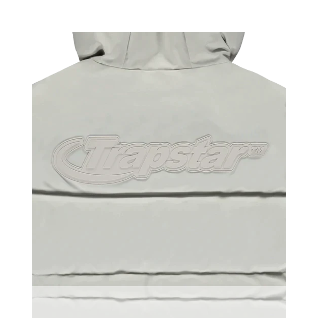 Trapstar LIGHT GREY HYPERDRIVE TECHNICAL PUFFER JACKET