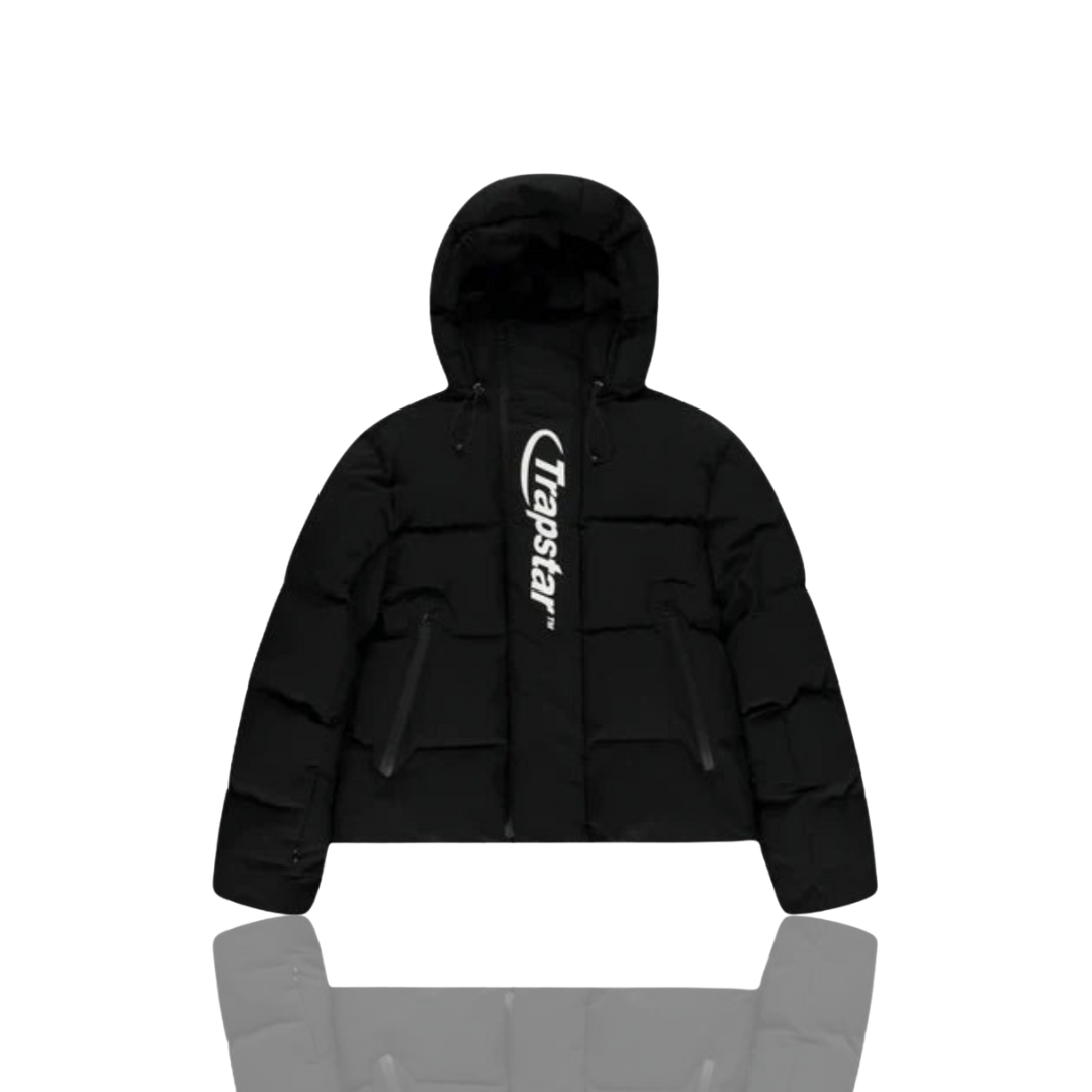 Trapstar BLACK & WHITE HYPERDRIVE TECHNICAL PUFFER JACKET