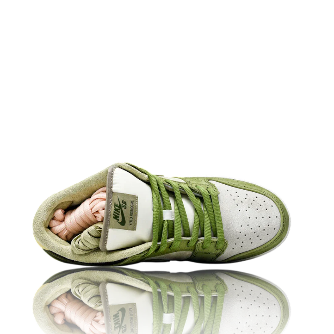 Yuto Horigome x SB Dnk Low 'Asparagus'