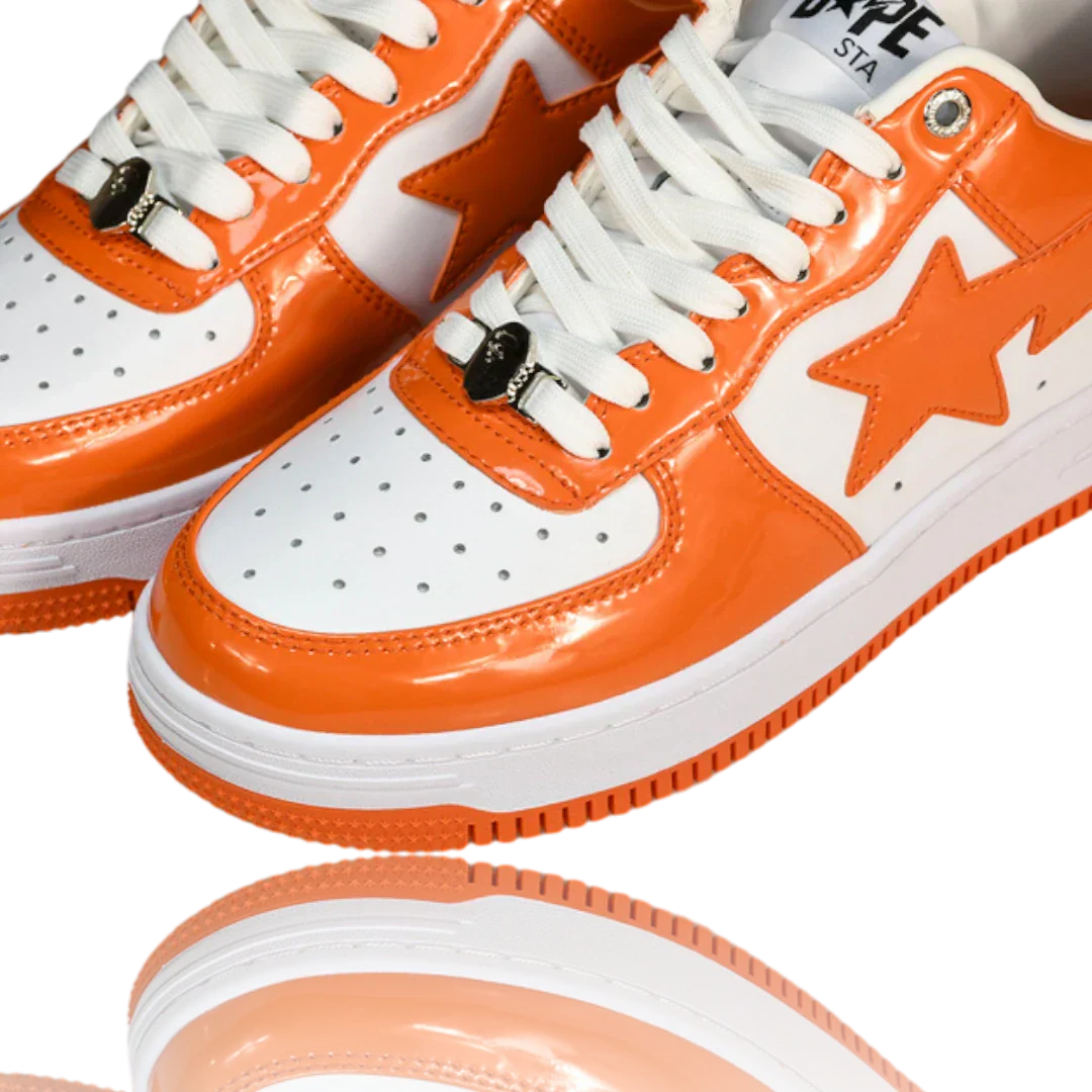 A Bathing Ape Bapesta 'Orange'