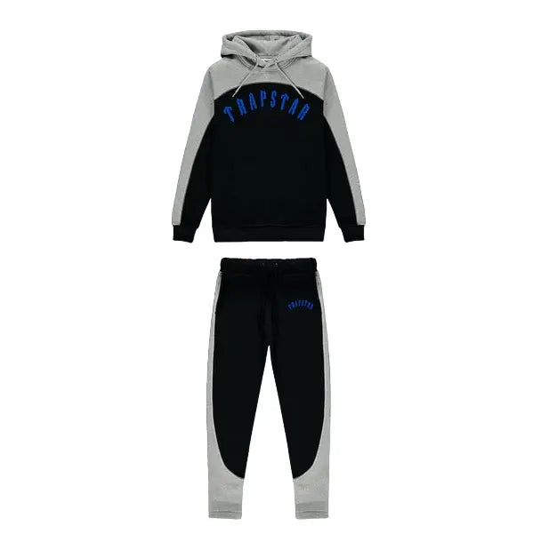 Trapstar Irongate Arch Tracksuit - (BLACK/BLUE/GREY) Trapstar