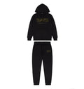 Trapstar Chenille Decoded Hoodie Tracksuit - (BLACK CAMO MILITARY EDITION) Trapstar