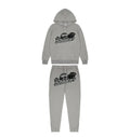 Trapstar Shooters Hoodie Tracksuit - (GREY MONOCHROME EDITION) Trapstar