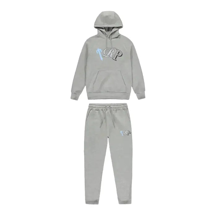 Trapstar TRP Trakcsuit - (GREY/ICE BLUE) Trapstar