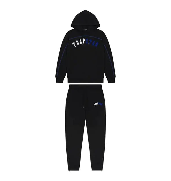 Trapstar Irongate Arch Tracksuit - (BLACK ICE EDITION) Trapstar
