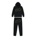 Trapstar Shooters Hoodie Tracksuit - (BLACK/LIME) Trapstar