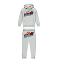 Trapstar Shooters Hoodie Tracksuit - (GREY/ORANGE) Trapstar