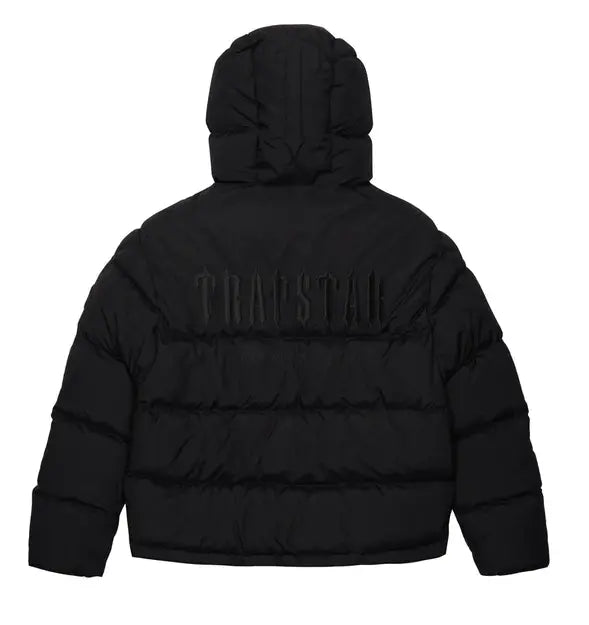 Trapstar Decoded Hooded Puffer 2.0 - (BLACKOUT EDITION) Wreps