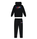 Trapstar Chenille Decoded Hoodie Tracksuit - (BLACK REVOLUTION) Trapstar