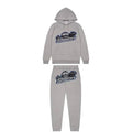 Trapstar Shooters Hoodie Tracksuit - (GREY ICE FLAVOURS) Trapstar