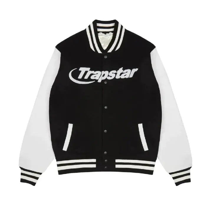 Trapstar Faux Leather Varsity Jacket Trapstar