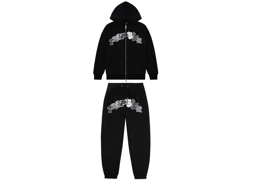 Trapstar Wildcard Tracksuit - (BLACK MONOCHROME EDITION) Trapstar