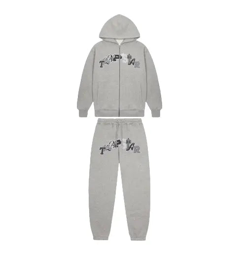 Trapstar Wildcard Tracksuit - (GREY MONOCHROME EDITION) Trapstar