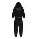 Trapstar Chenille Camo Decoded Hooded Anniversary Tracksuit - (BLACK) Trapstar
