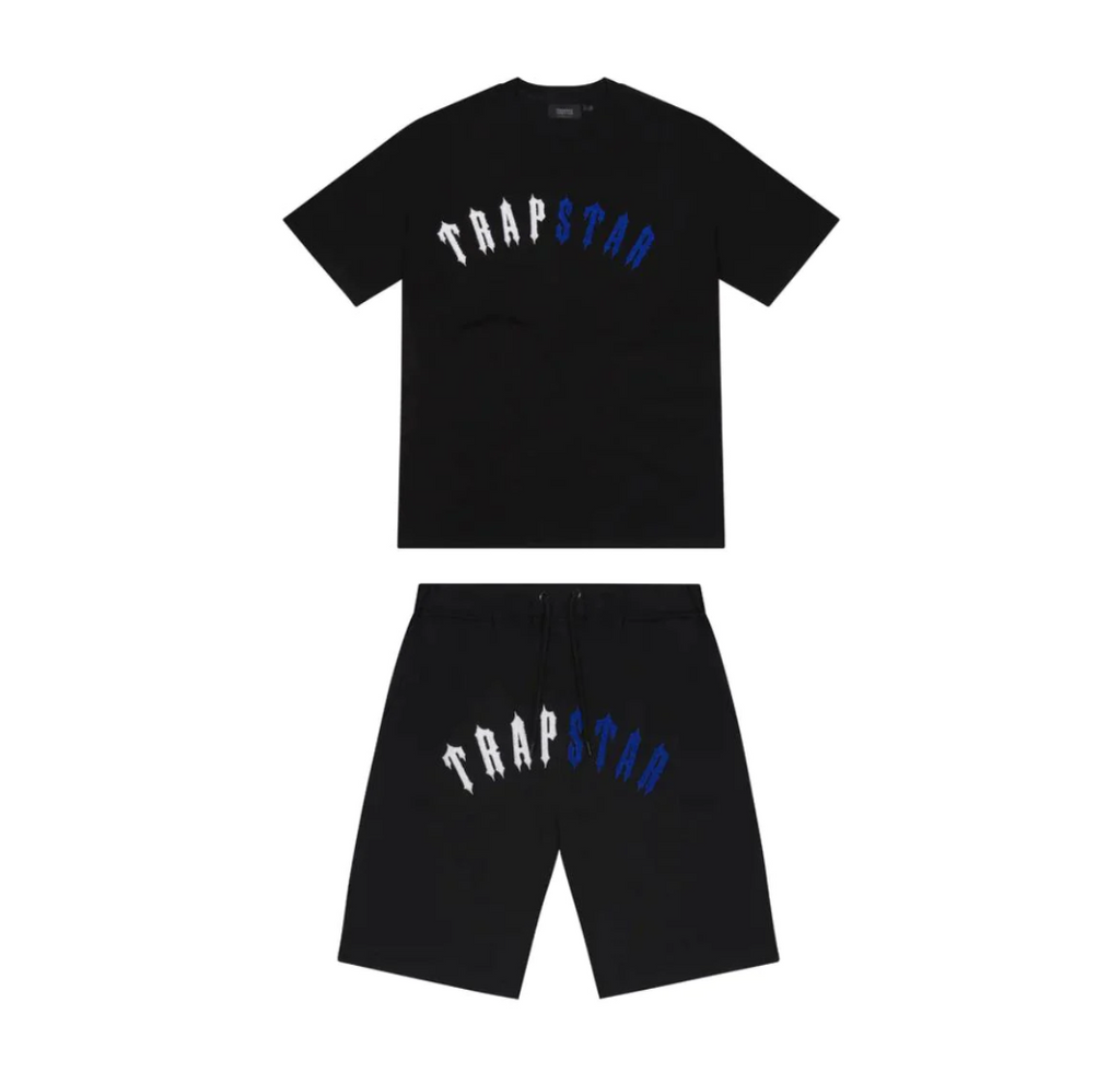 Trapstar Irongate Arch Short Set - (BLACK ICE EDITION)