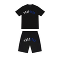 Trapstar Irongate Arch Short Set - (BLACK ICE EDITION)