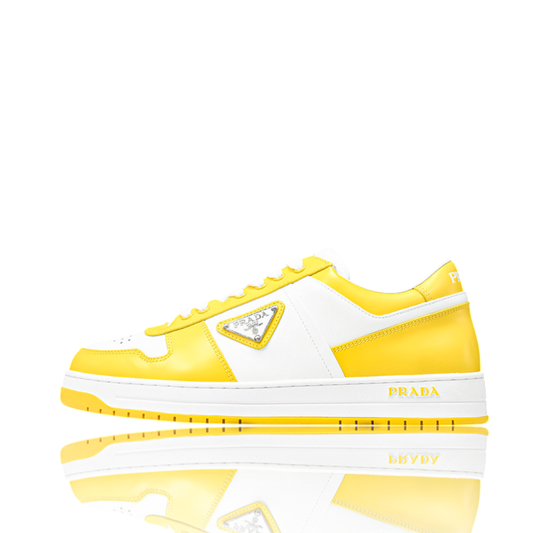 Prada Downtown Sneaker 'White Yellow Sun'