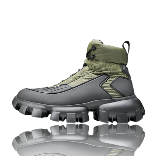 Prada Cloudbust Thunder High Tops 'Army Green'