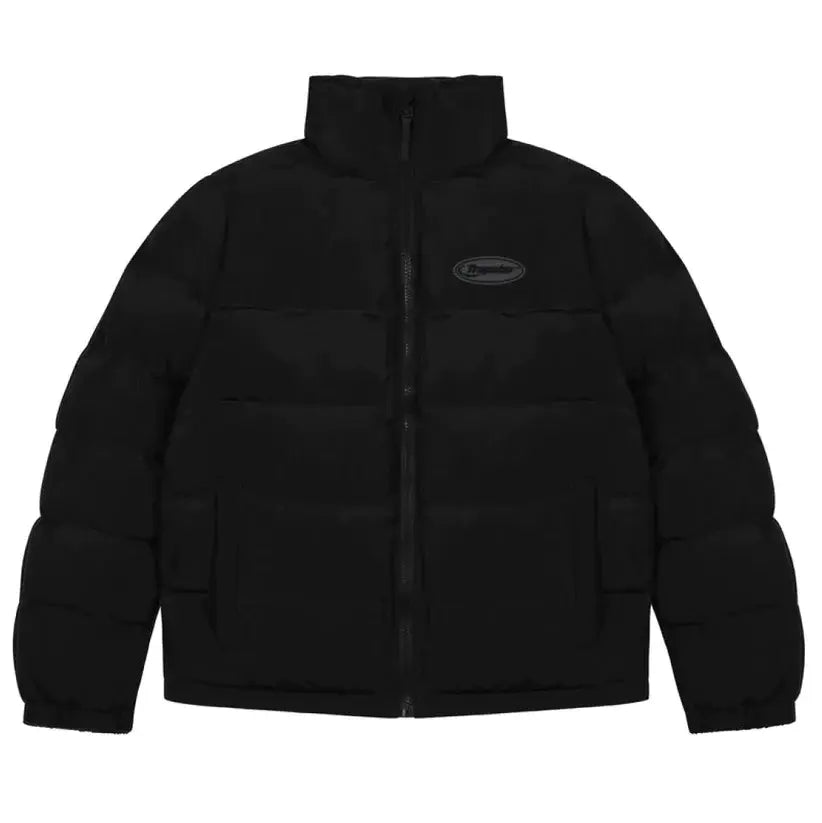Trapstar Hyperdrive Puffer Jacket 2.0 - (BLACK/WHITE) Wreps