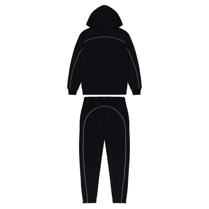 Trapstar Irongate Arch Tracksuit - (BLACK MONOCHROME EDITION) Trapstar