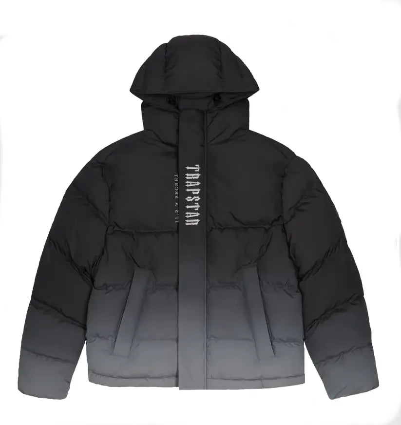Trapstar Decoded Hooded Puffer 2.0 - (BLACK GRADIENT) Wreps