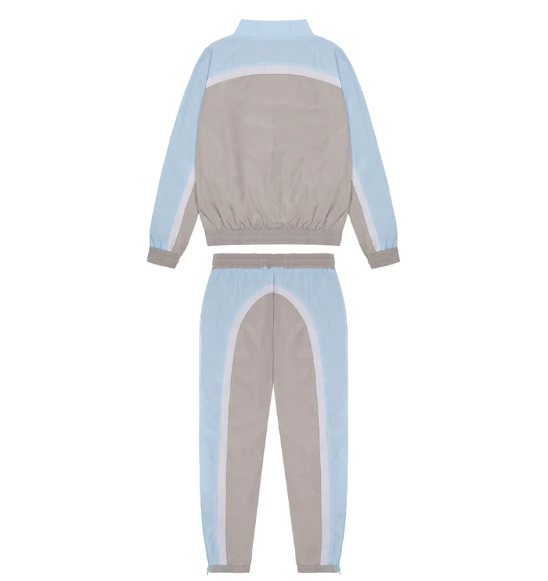 Trapstar Irongate T Shellsuit - (GREY/CASHMERE/BLUE/WHITE)
