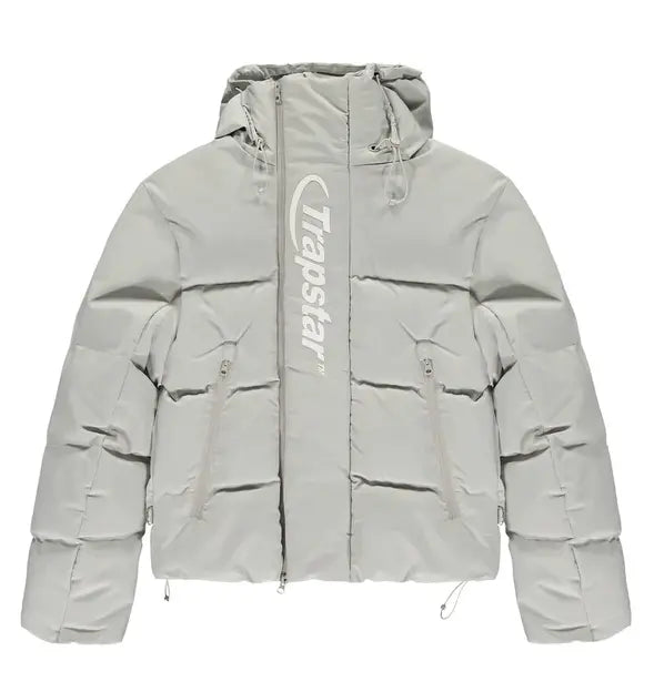 Hyperdrive Technical Puffer Jacket - Light Grey Wreps