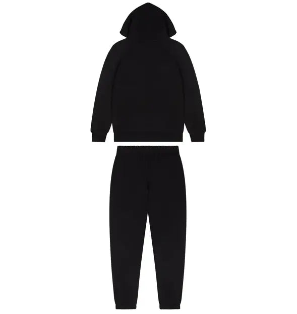 Trapstar Chenille Decoded Hoodie Tracksuit - (BLACK/GREEN) Trapstar
