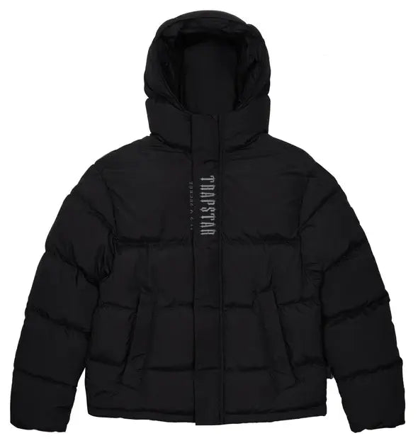 Trapstar Decoded Hooded Puffer 2.0 - (BLACK) Wreps