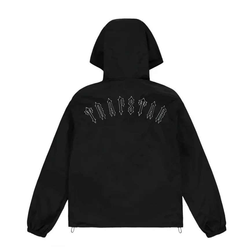Trapstar Irongate T Windbreaker Jacket - (BLACK) Wreps