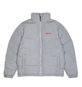 Trapstar Hyperdrive Puffer Jacket 2.0 - (LIGHT GREY/RED) Wreps