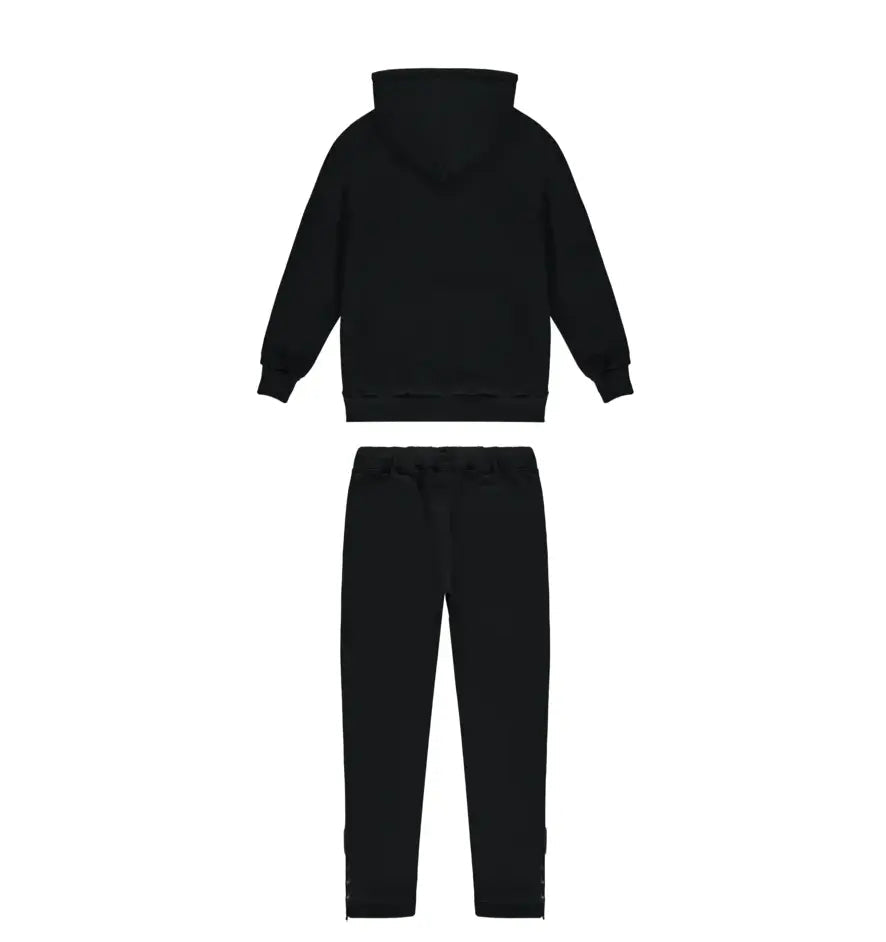 Trapstar Chenille Decoded Hoodie Tracksuit - (BLACK REVOLUTION) Trapstar