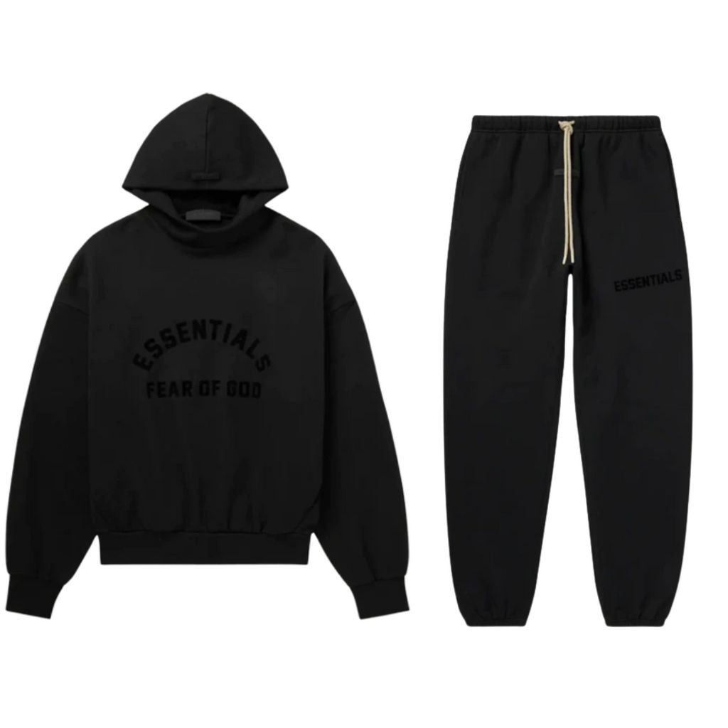 Essential Tracksuit - Jet Black
