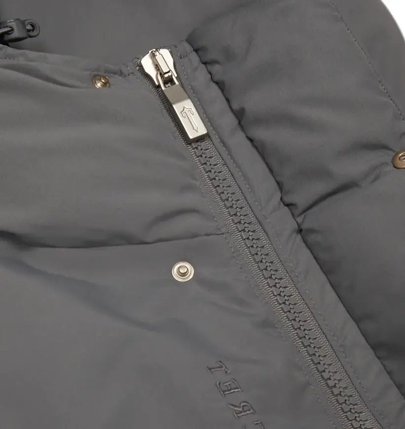 Trapstar Decoded Hooded Puffer 2.0 - (GREY) Wreps