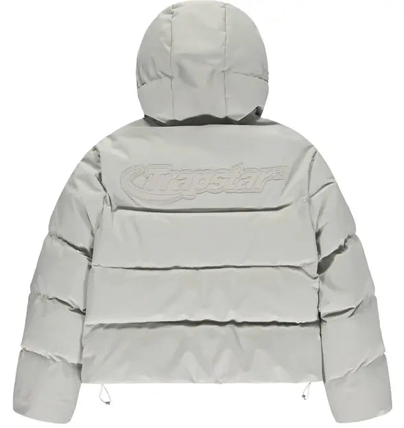 Hyperdrive Technical Puffer Jacket - Light Grey Wreps