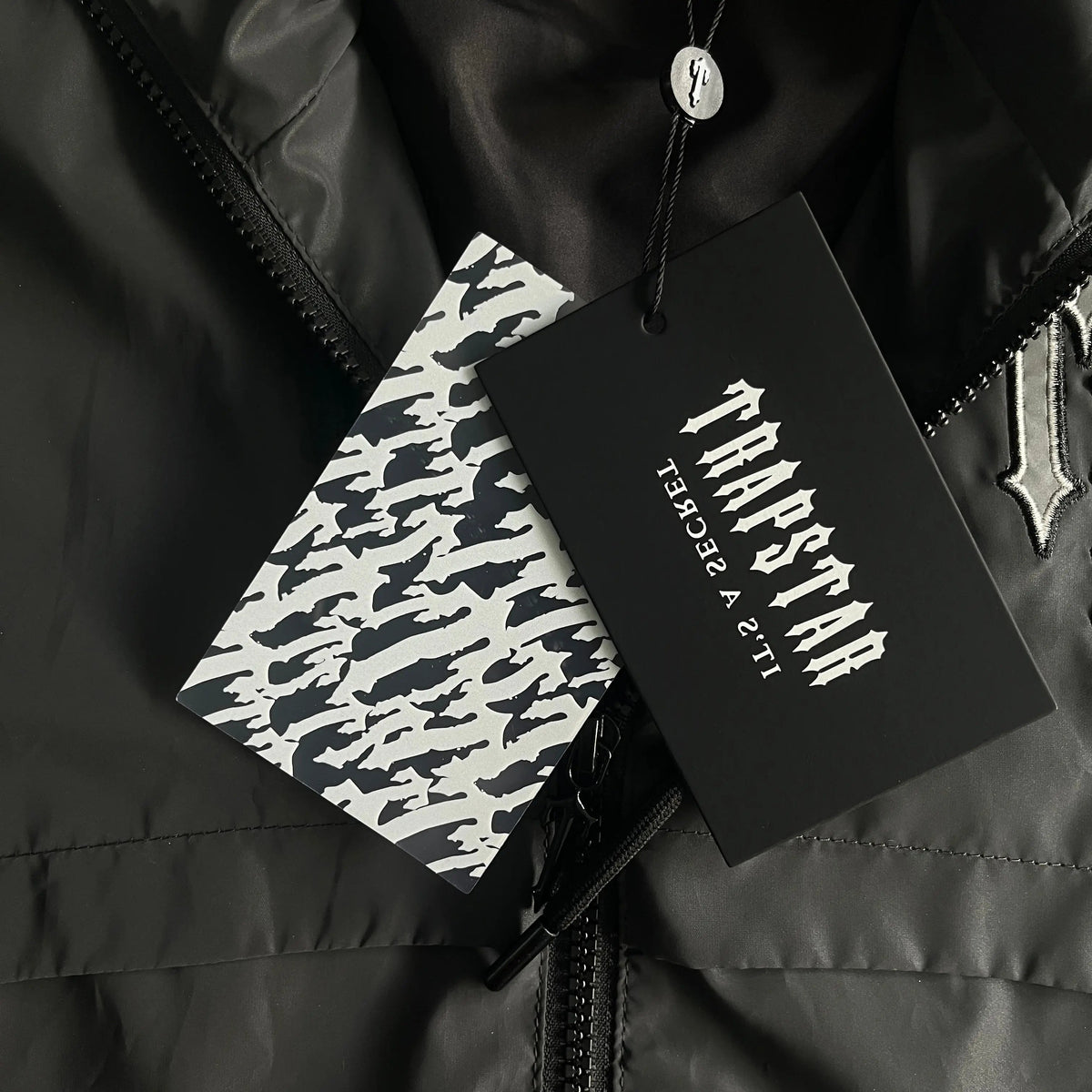 Trapstar Shooters Windbreaker - (BLACK REFLECTIVE) Trapstar