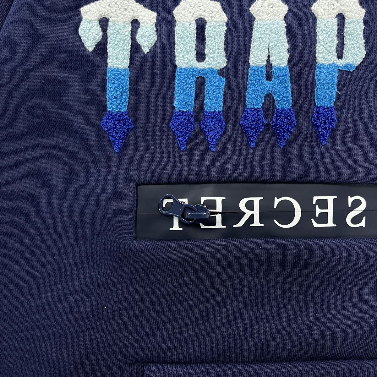 Trapstar Chenille Decoded 2.0 Hoodie Tracksuit - (MEDIEVAL BLUE)