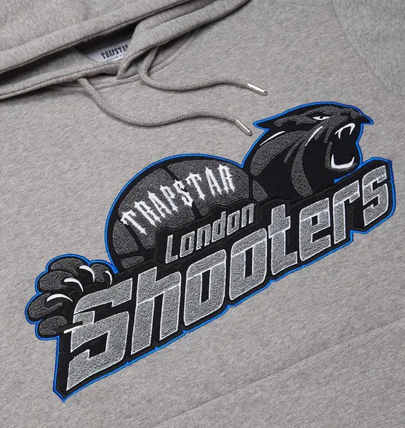 Trapstar Shooters Hoodie Tracksuit - (GREY ICE FLAVOURS) Trapstar