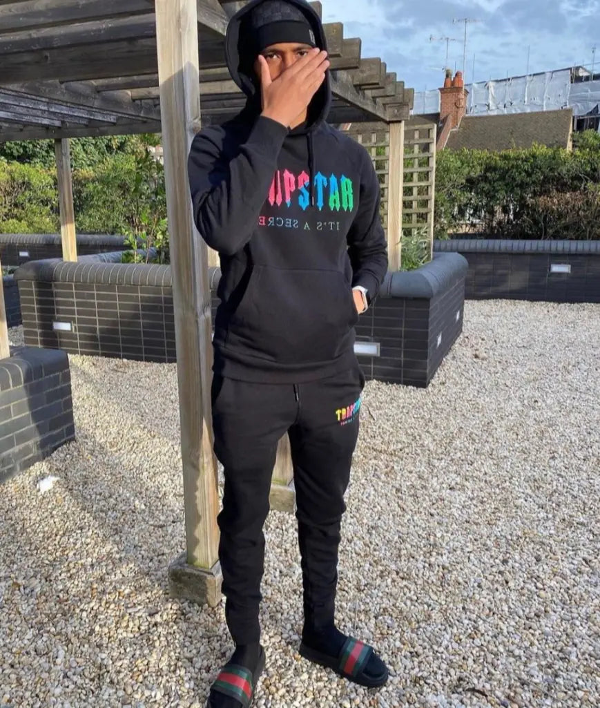Trapstar Chenille Decoded Hoodie Tracksuit - (CANDY FLAVOURS) Trapstar