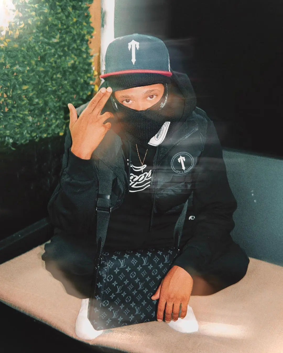 Trapstar Irongate T Badge Gilet - (BLACK) Trapstar