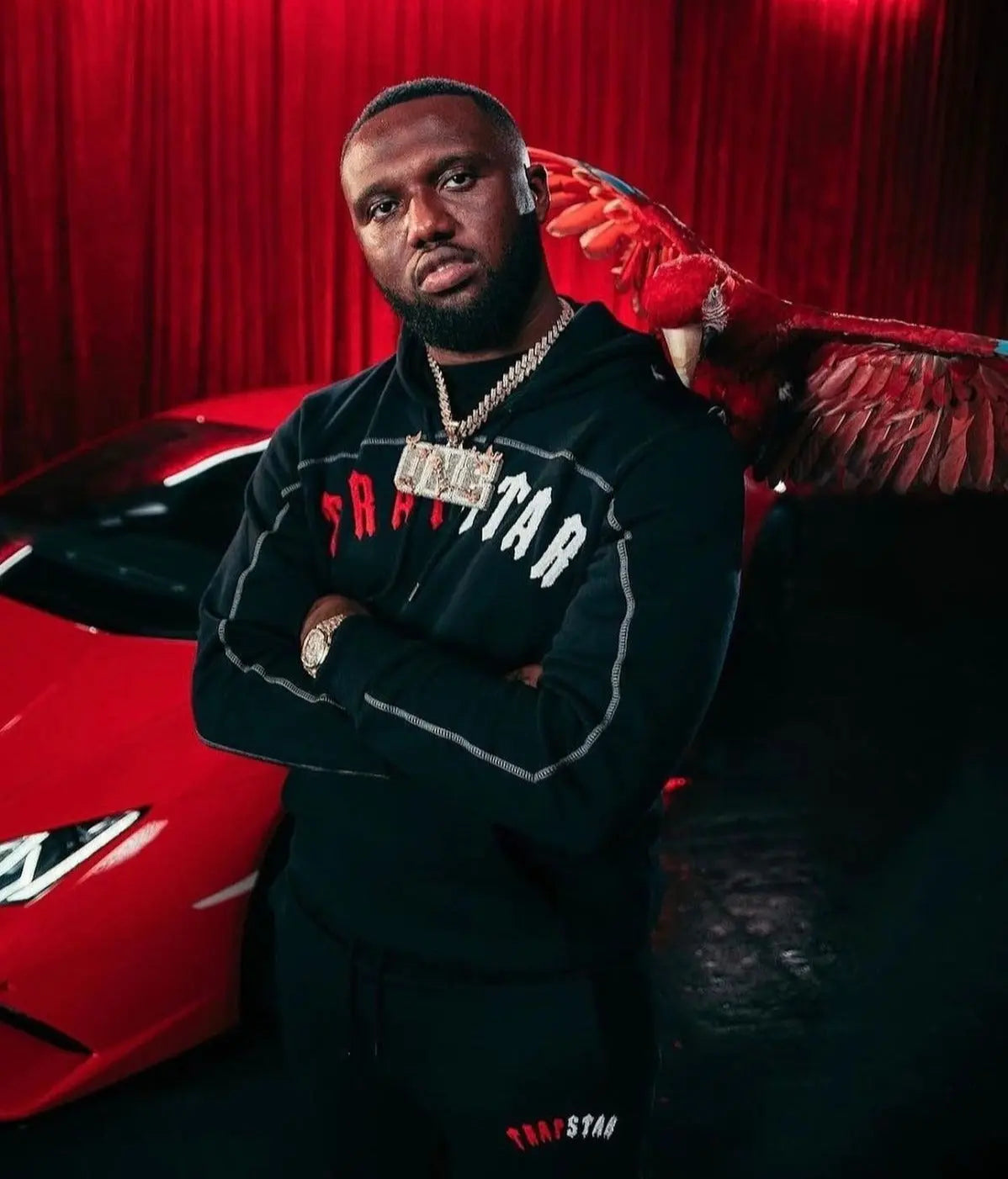 Trapstar Irongate Arch Tracksuit - (INFRARED EDITION) Trapstar