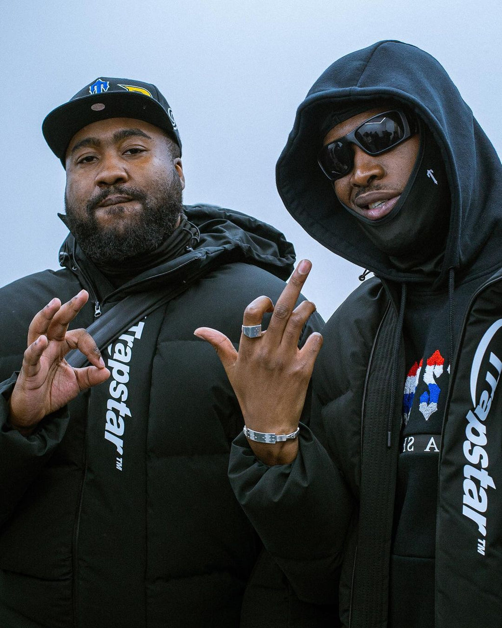 Trapstar Chenille Decoded 2.0 Hoodie Tracksuit - (BLACK REVOLUTION EDITION)