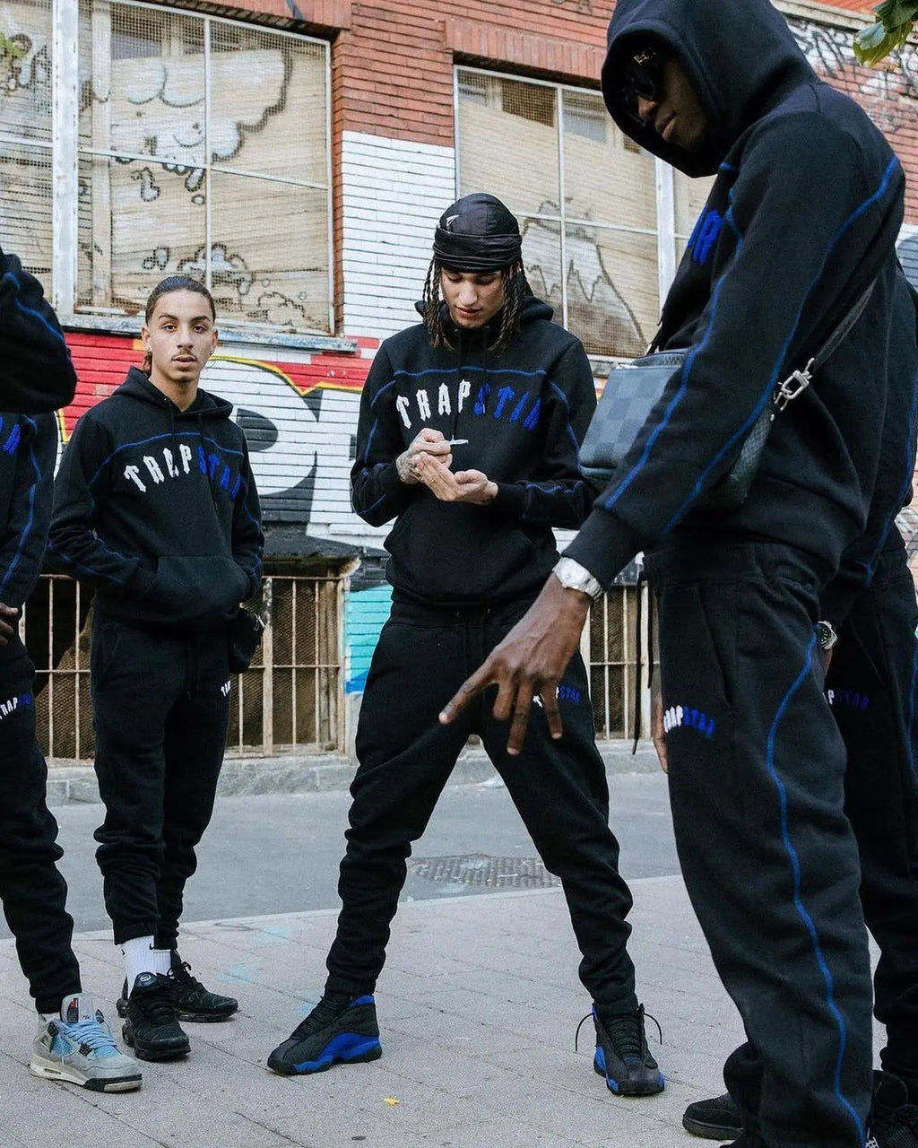 Trapstar Irongate Arch Tracksuit - (BLACK ICE EDITION) Trapstar