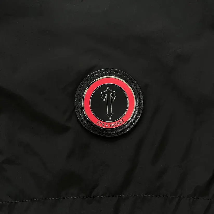 Trapstar Irongate T Windbreaker Jacket - (BLACK/RED) Wreps