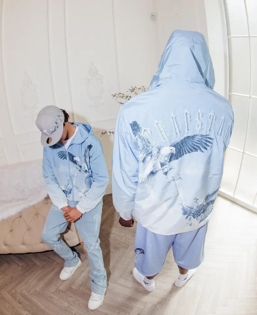 Trapstar Irongate Windbreaker Jacket - (FLYING BIRDS) Wreps
