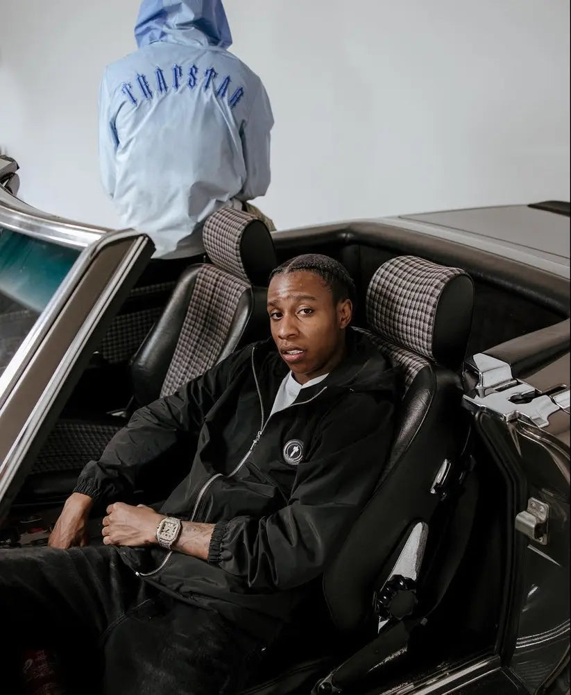 Trapstar Irongate T Windbreaker Jacket - (BLACK) Wreps